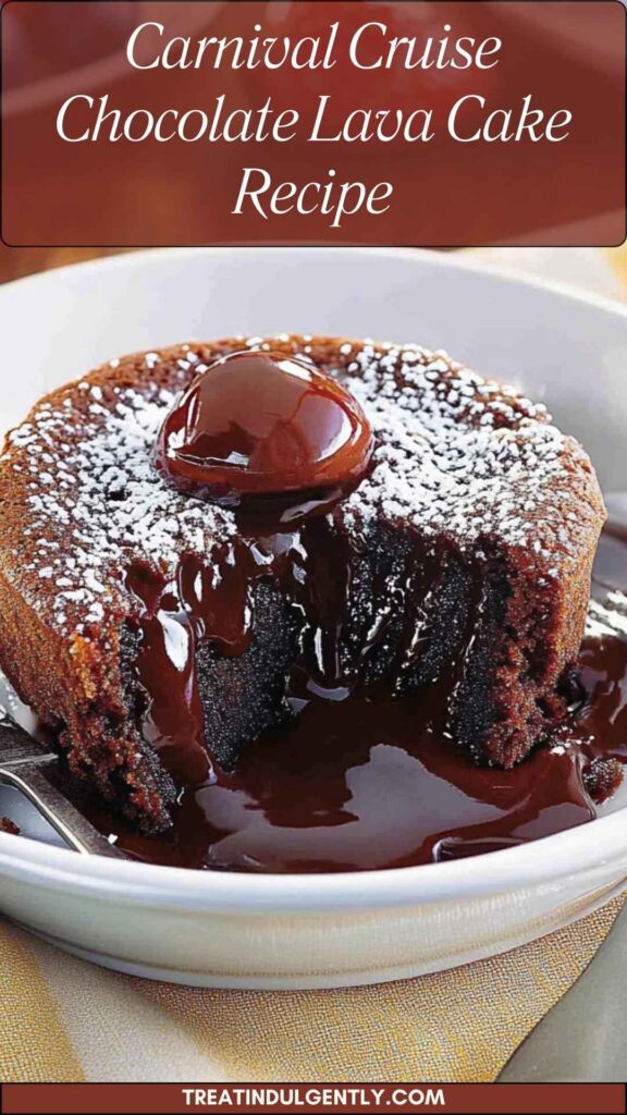 Carnival Cruise Chocolate Lava Cake Recipe