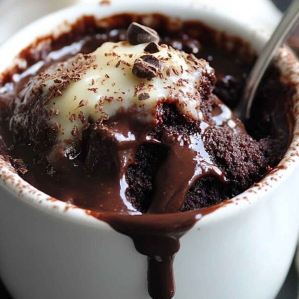 Chocolate Lava Mug Cake Recipe