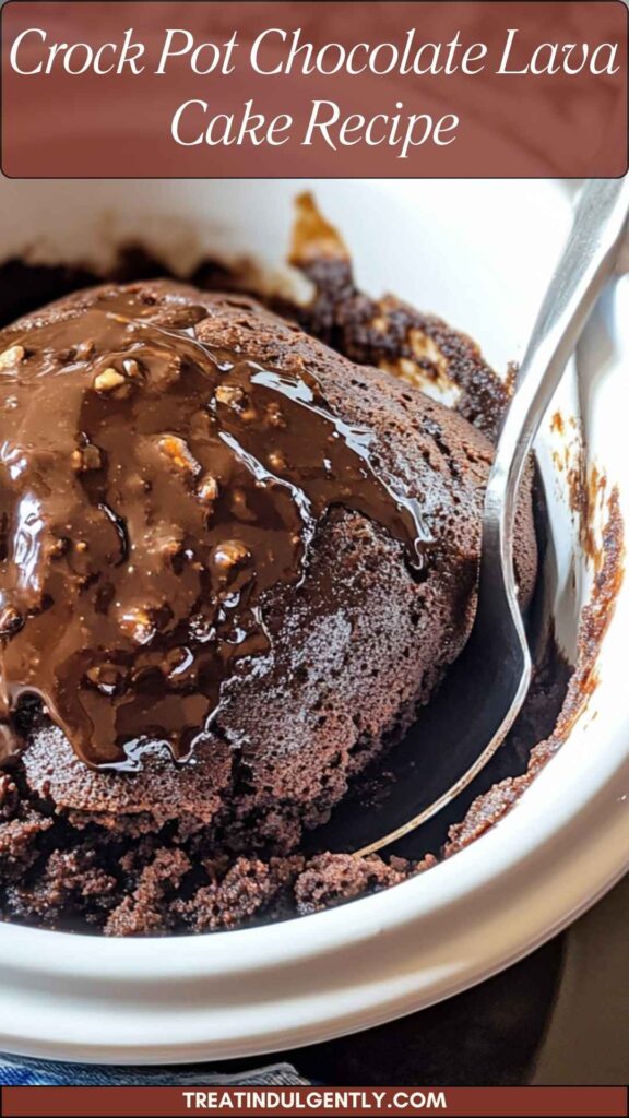 Crock Pot Chocolate Lava Cake Recipe