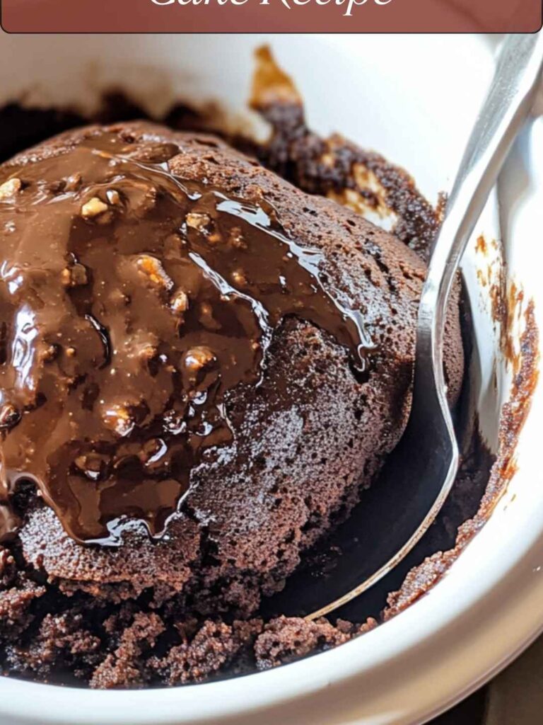 Crock Pot Chocolate Lava Cake Recipe