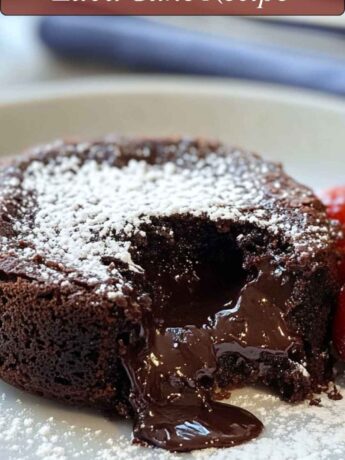 Gluten Free Chocolate Lava Cake Recipe