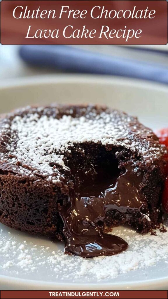 Gluten Free Chocolate Lava Cake Recipe