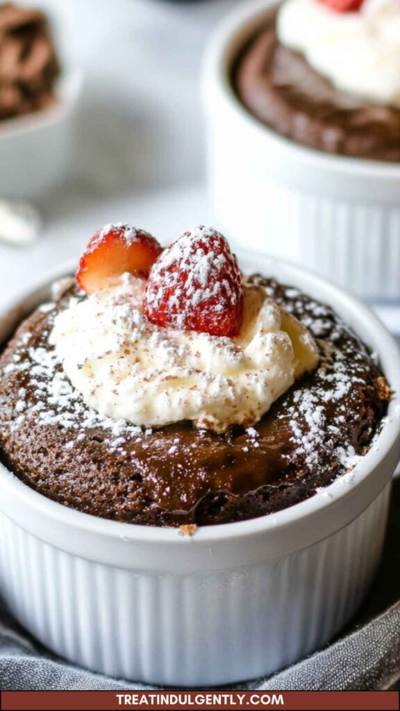 Microwave Lava Cake Copycat Recipe