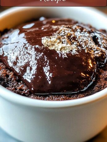 Microwave Lava Cake Recipe