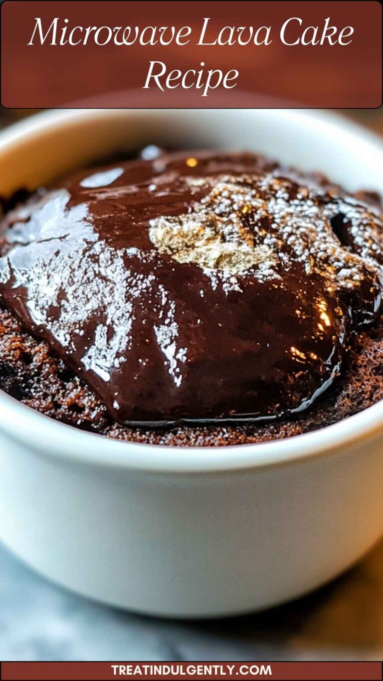 Microwave Lava Cake Recipe - Treat Indulgently
