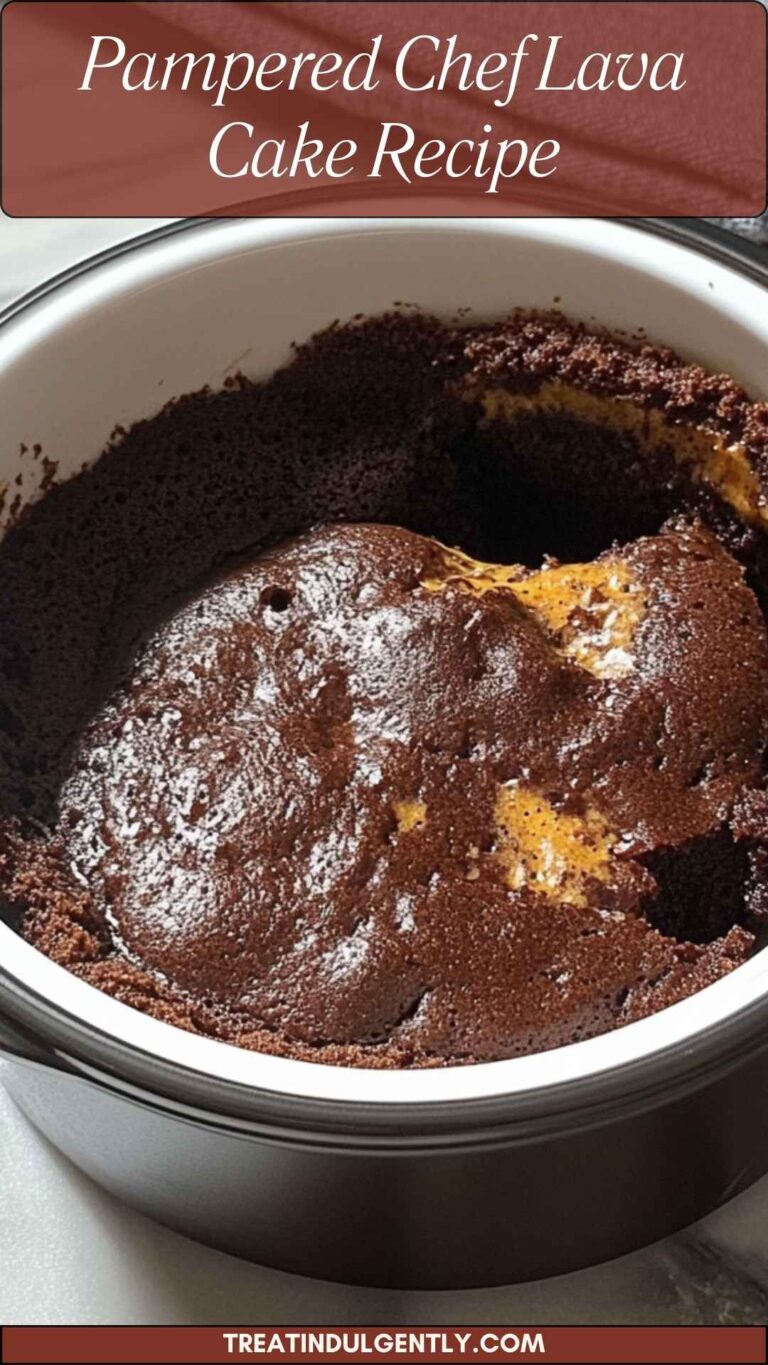 Pampered Chef Lava Cake Recipe - Treat Indulgently
