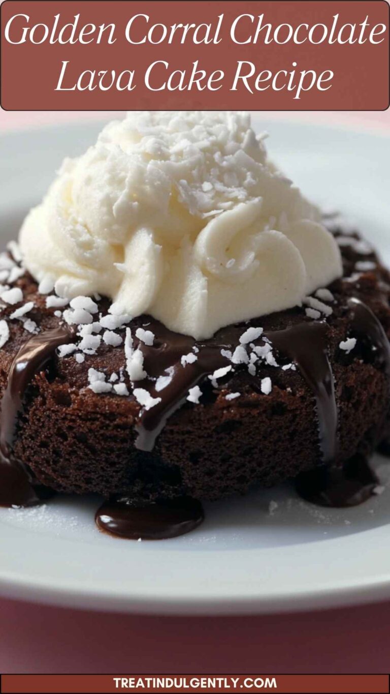 Golden Corral Chocolate Lava Cake Recipe - Treat Indulgently