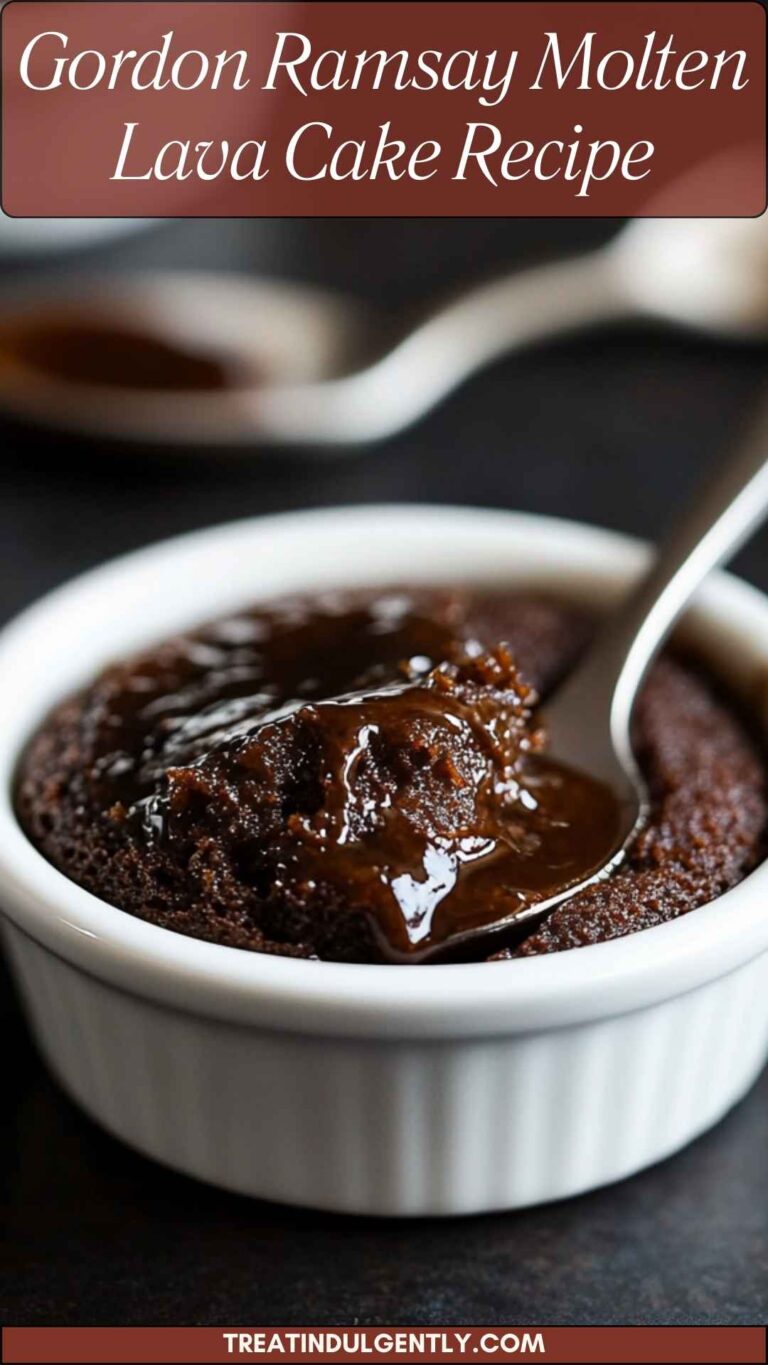 Gordon Ramsay Molten Lava Cake Recipe - Treat Indulgently
