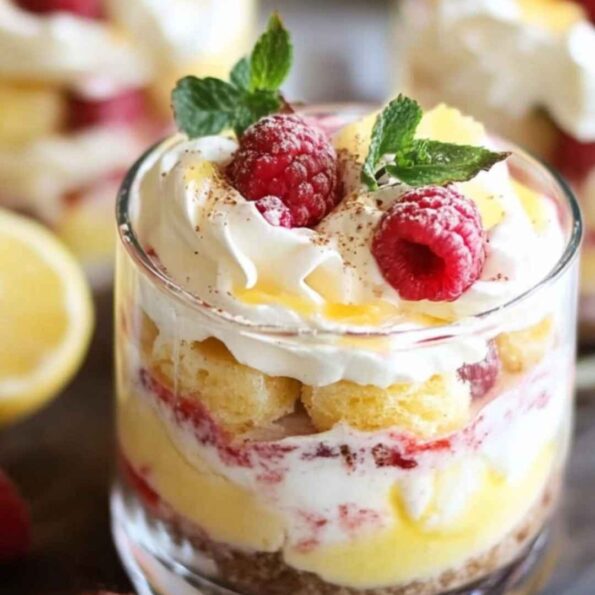 Lemon Raspberry Tiramisu Recipe