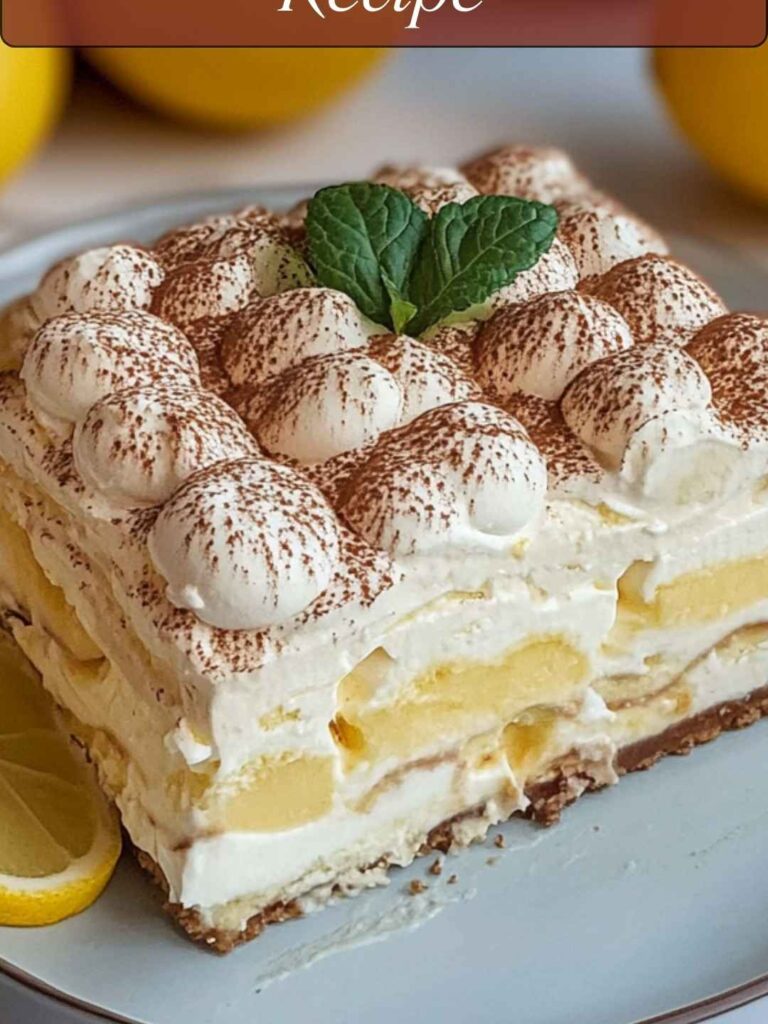 Limoncello Tiramisu Recipe