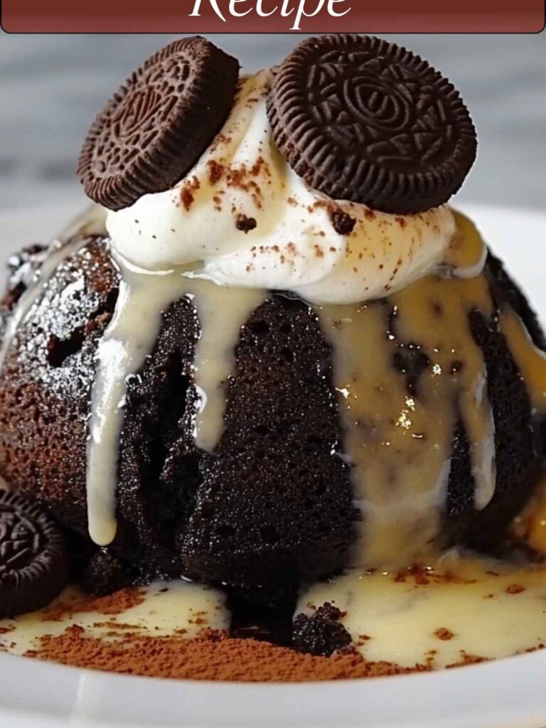 Oreo Lava Cake Recipe