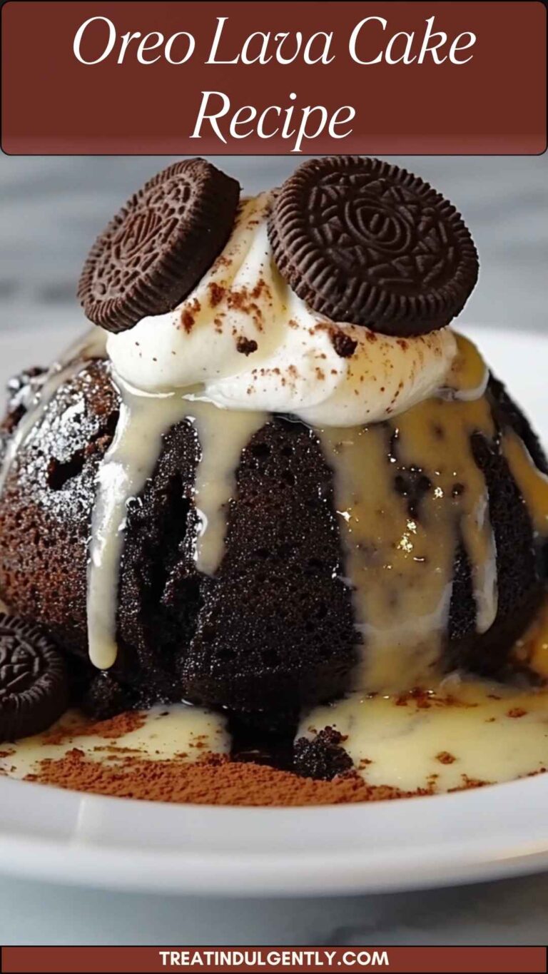 Oreo Lava Cake Recipe - Treat Indulgently