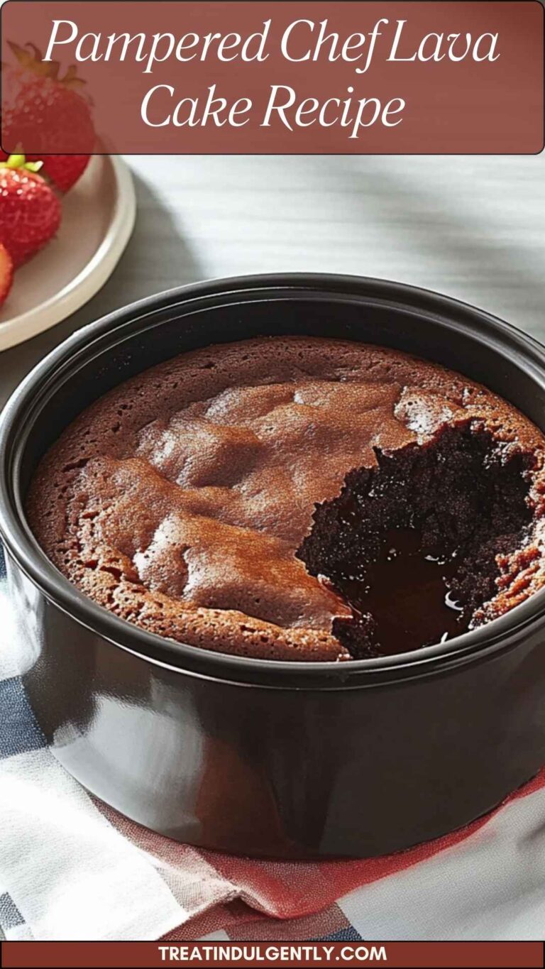 Pampered Chef Lava Cake Recipe - Treat Indulgently