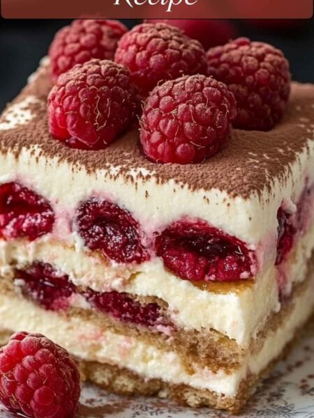 Raspberry Tiramisu Recipe