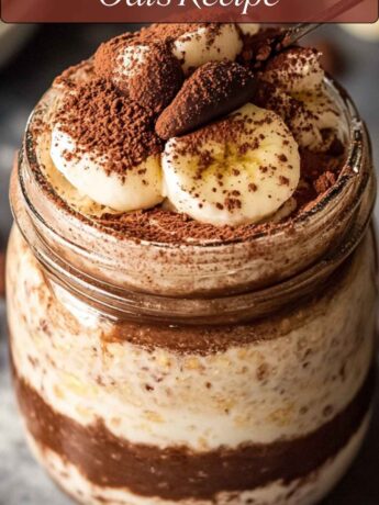 Tiramisu Overnight Oats Recipe