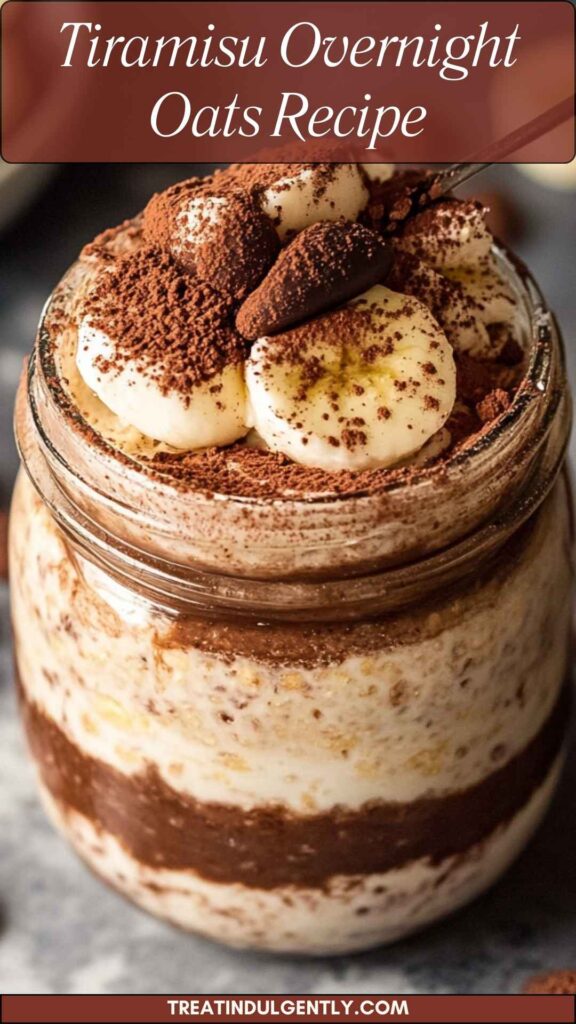 Tiramisu Overnight Oats Recipe