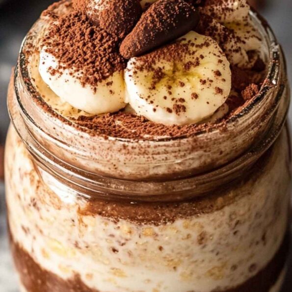 Tiramisu Overnight Oats Recipe