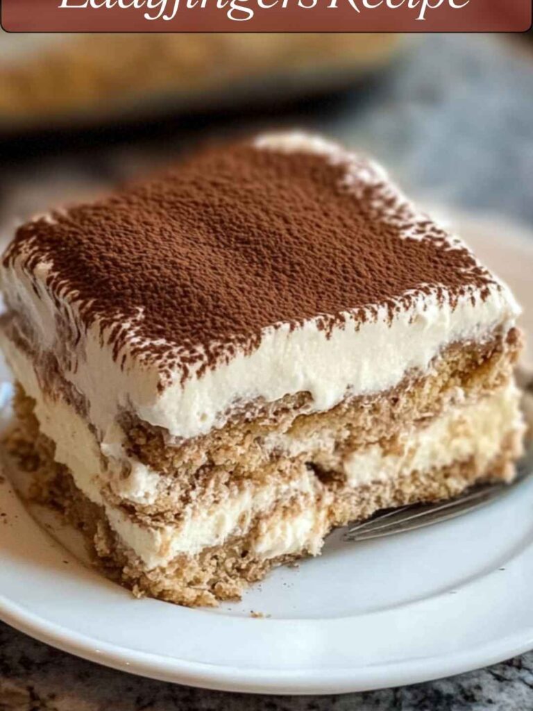 Tiramisu Without Ladyfingers Recipe