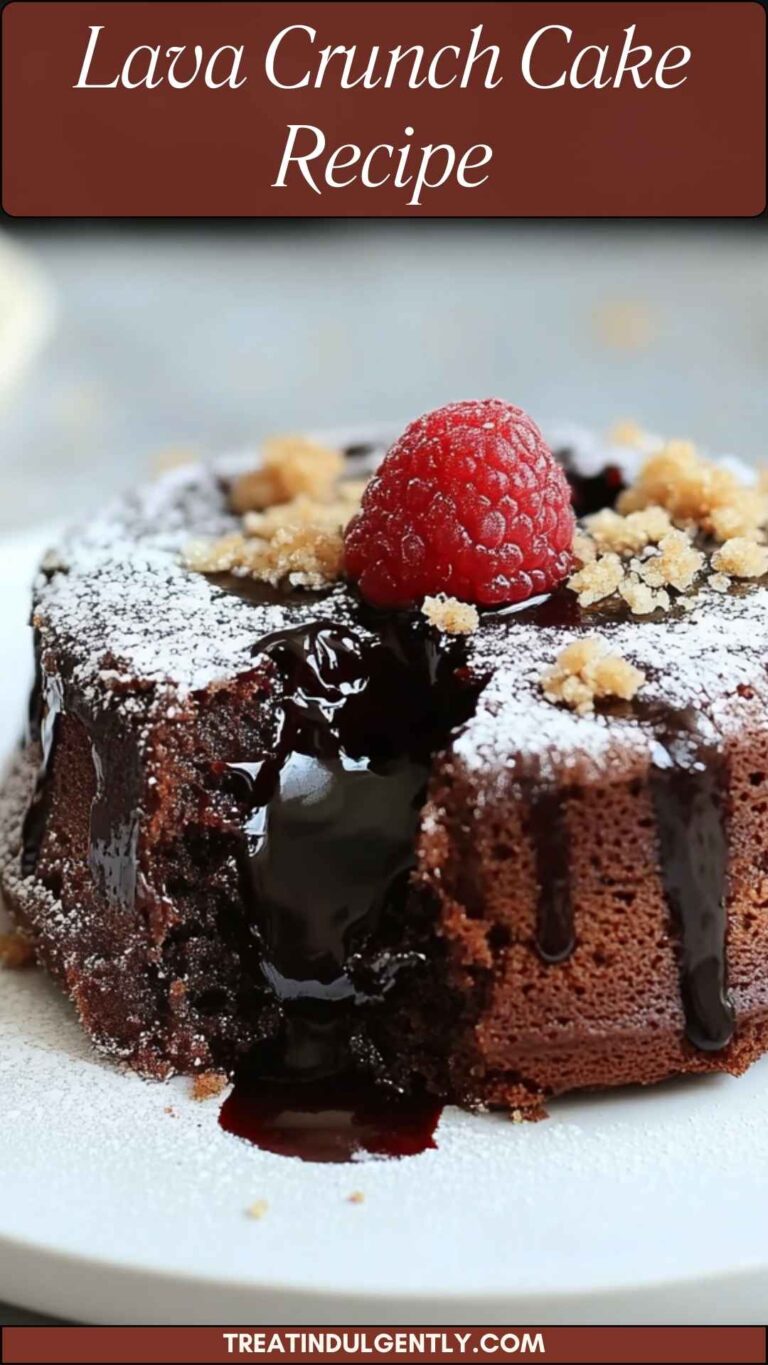 Lava Crunch Cake Recipe - Treat Indulgently
