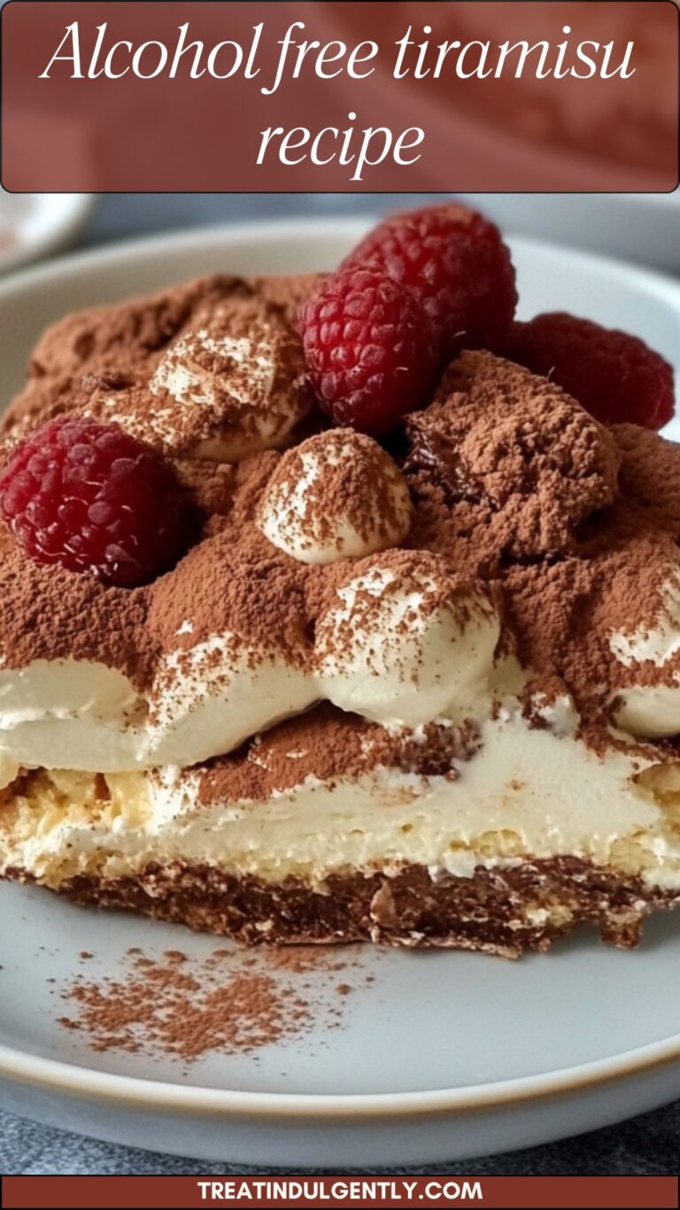 Alcohol free tiramisu recipe - Treat Indulgently