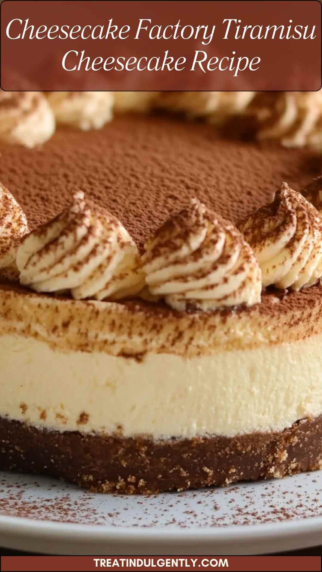 Cheesecake Factory Tiramisu Cheesecake Recipe