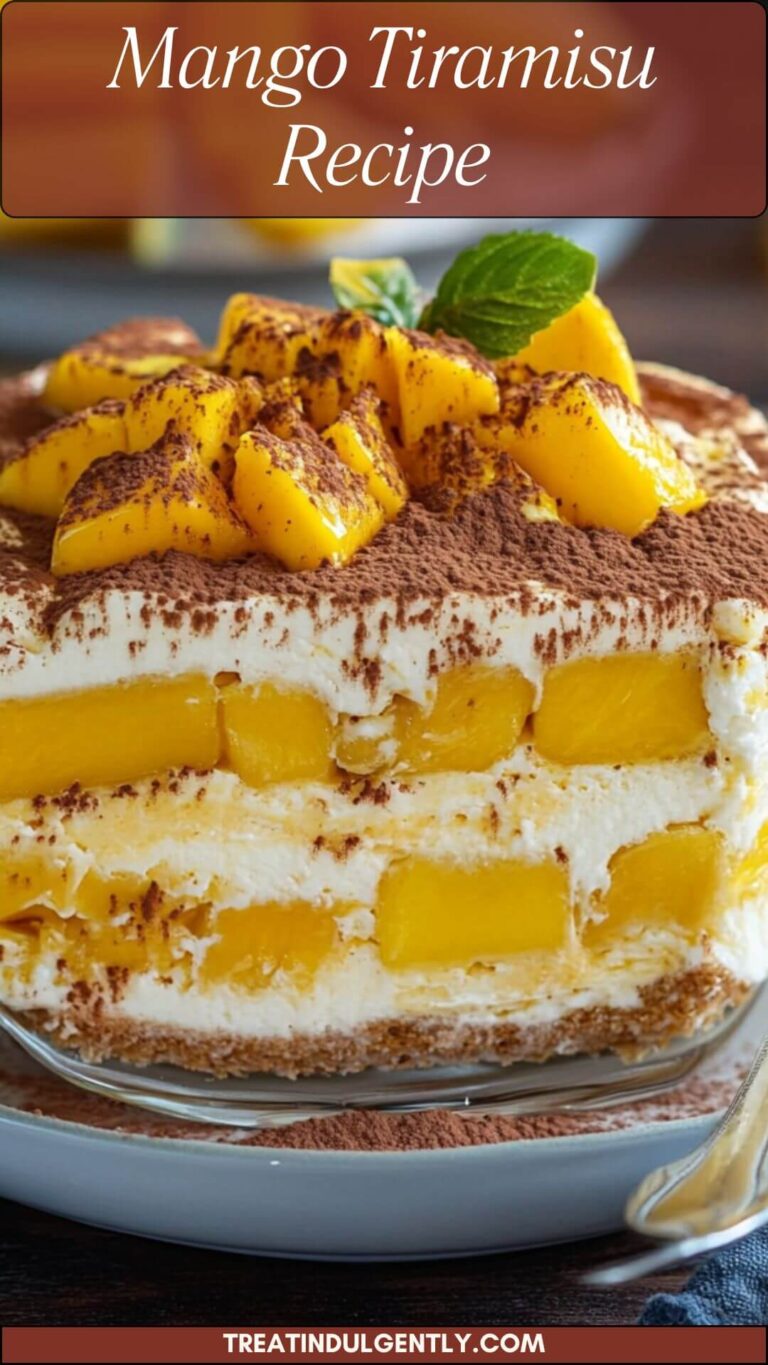 Mango Tiramisu Recipe - Treat Indulgently