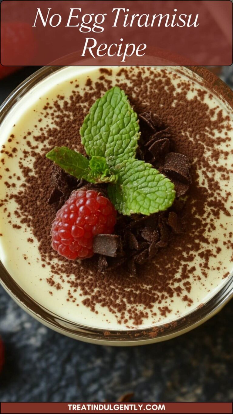 No Egg Tiramisu Recipe - Treat Indulgently