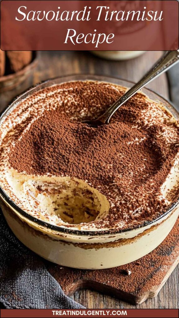 Savoiardi Tiramisu Recipe