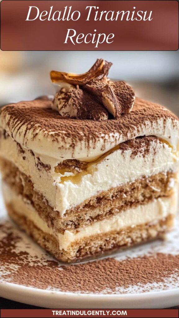 Delallo Tiramisu Recipe