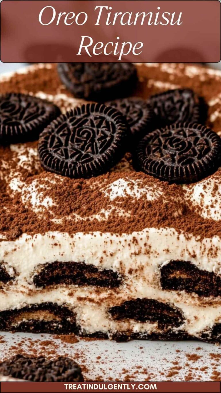 Oreo Tiramisu Recipe - Treat Indulgently