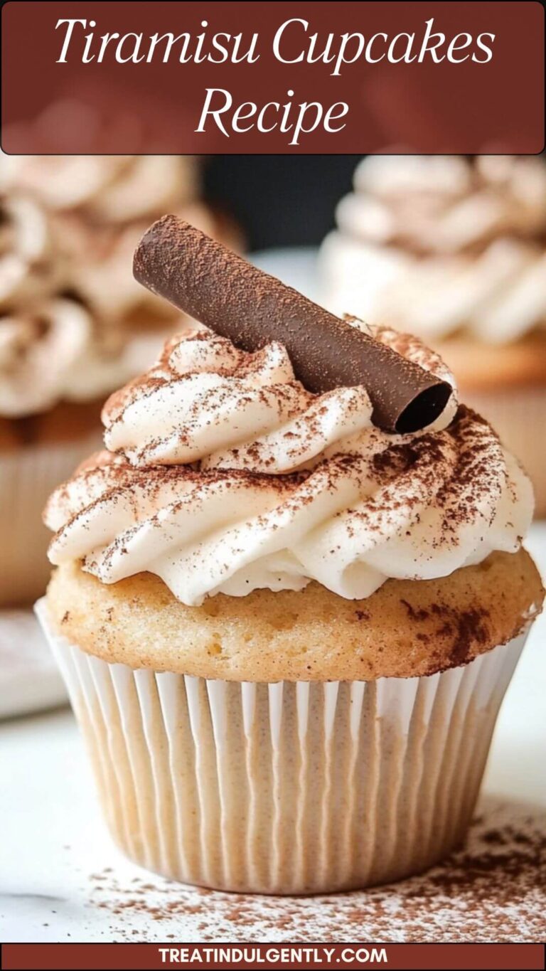 Tiramisu Cupcakes Recipe - Treat Indulgently