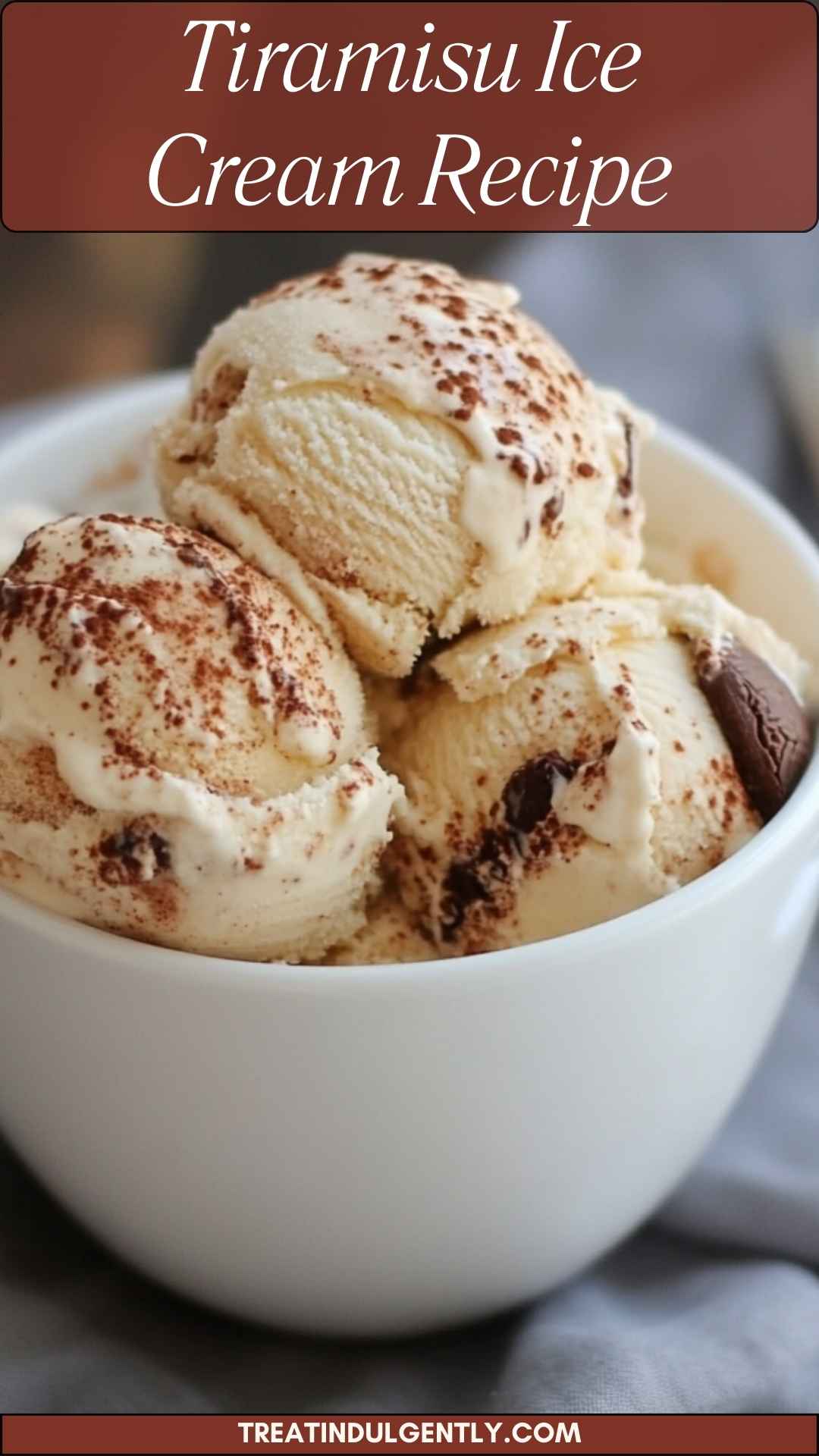 Tiramisu Ice Cream Recipe