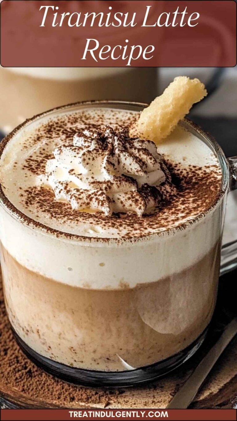 Tiramisu Latte Recipe - Treat Indulgently