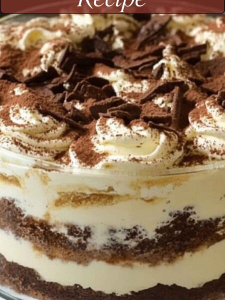 Tiramisu Trifle Recipe