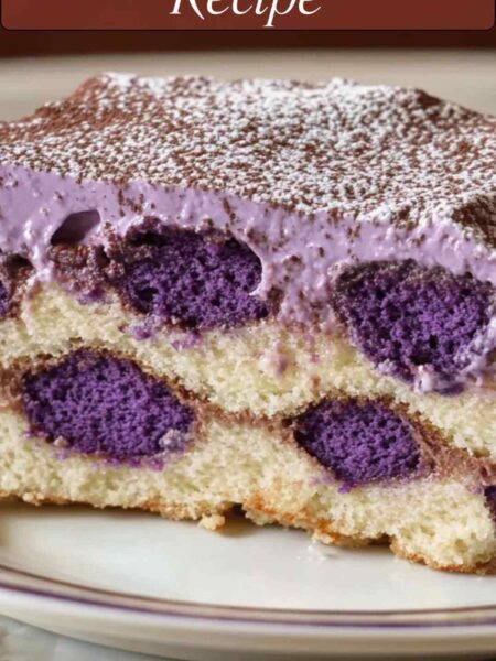 Ube Tiramisu Recipe