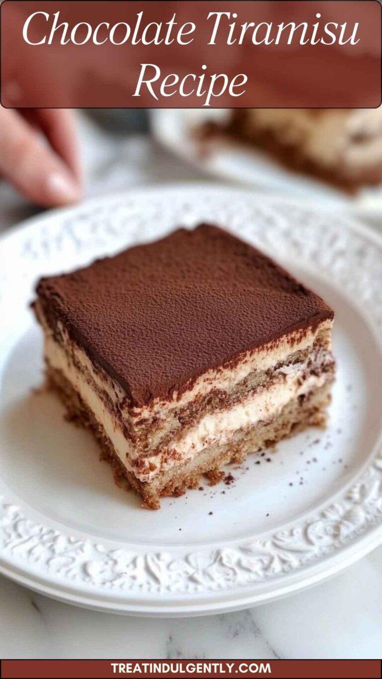 Chocolate Tiramisu Recipe - Treat Indulgently