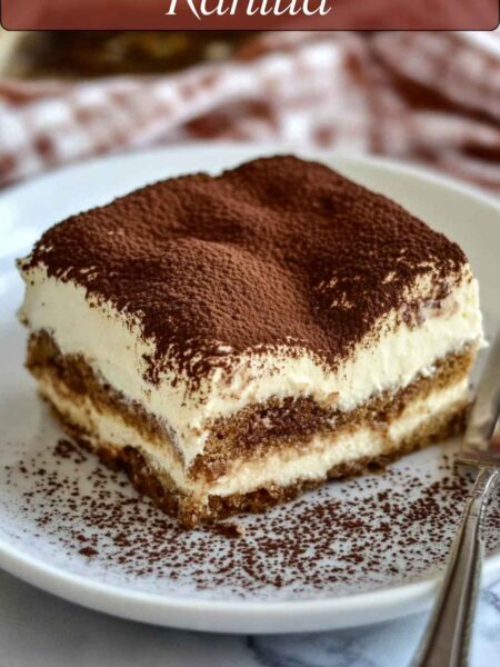 Tiramisu Recipe with Kahlua