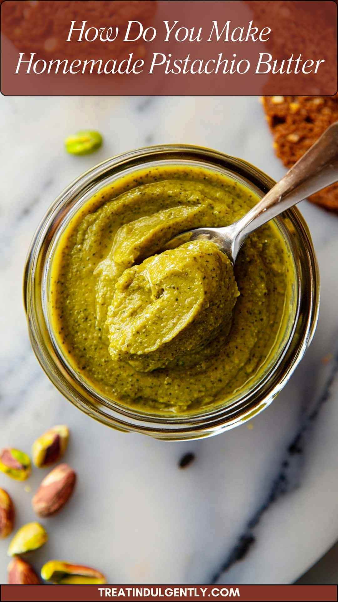 How Do You Make Homemade Pistachio Butter