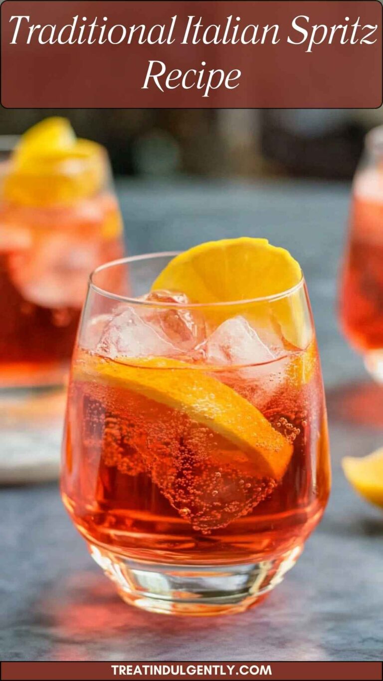 Traditional Italian Spritz Recipe - Treat Indulgently