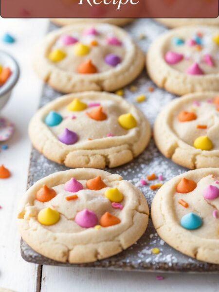 M&M Sugar Cookies Recipe