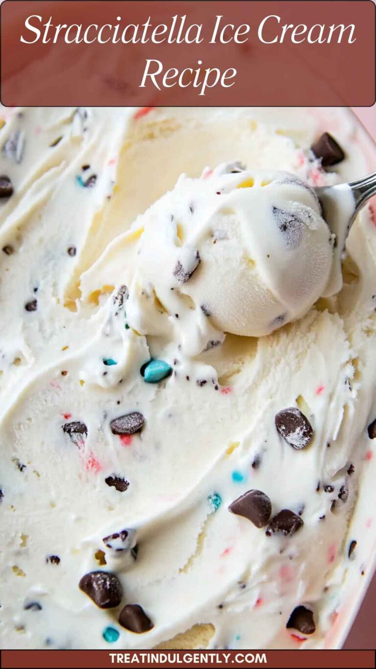 Stracciatella Ice Cream Recipe - Treat Indulgently