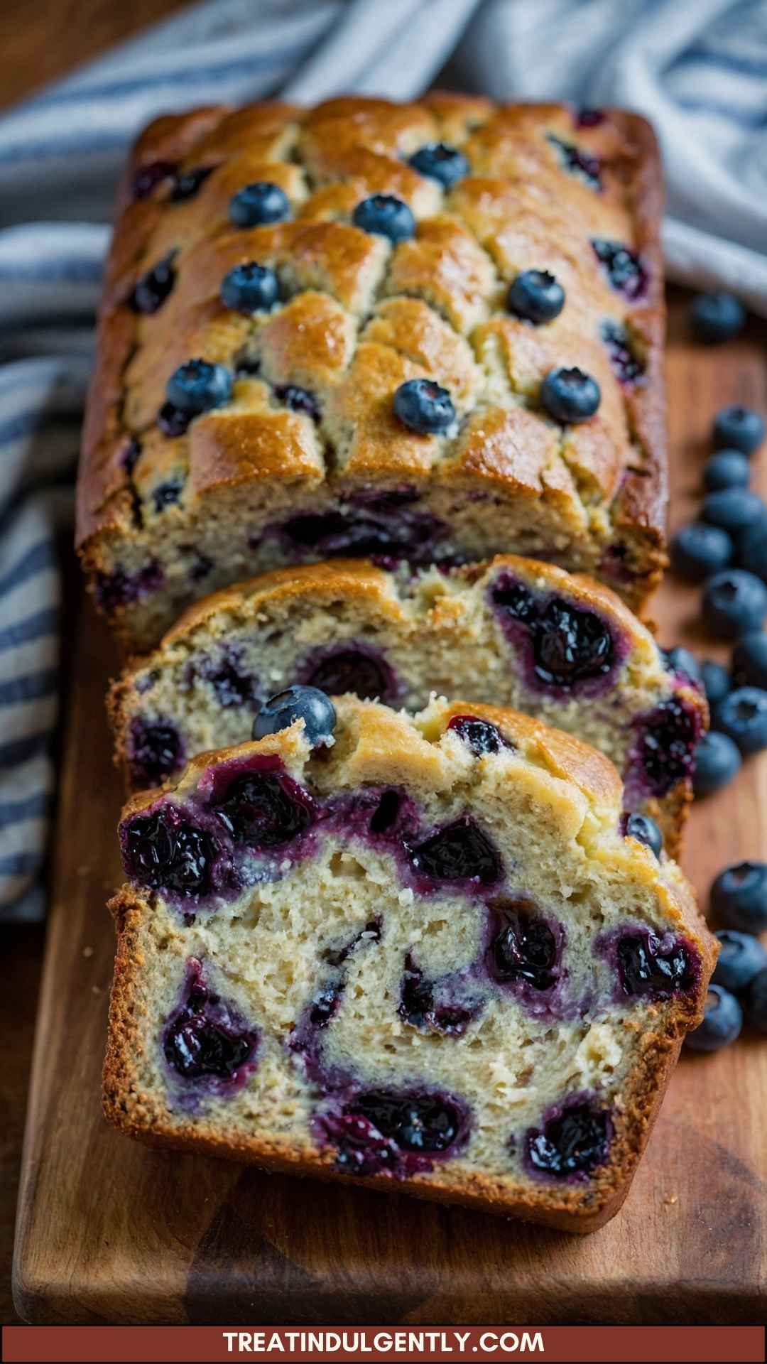 Blueberry Banana Bread Copycat Recipe Blueberry Banana Bread Copycat Recipe