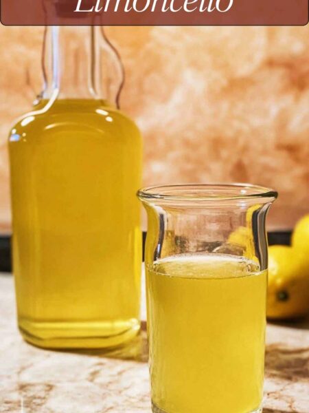 Homemade Limoncello