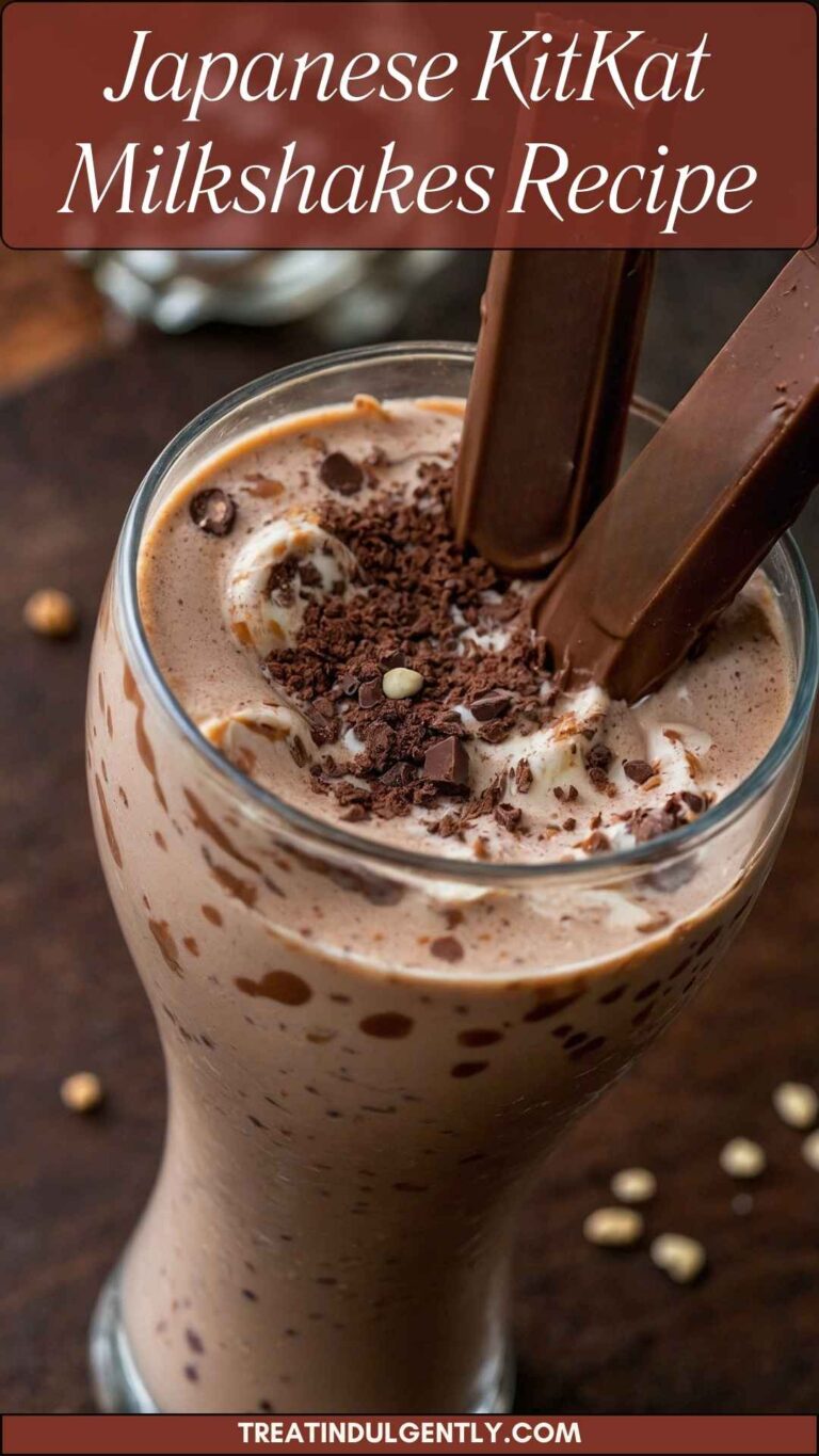 Japanese KitKat Milkshakes Recipe - Treat Indulgently