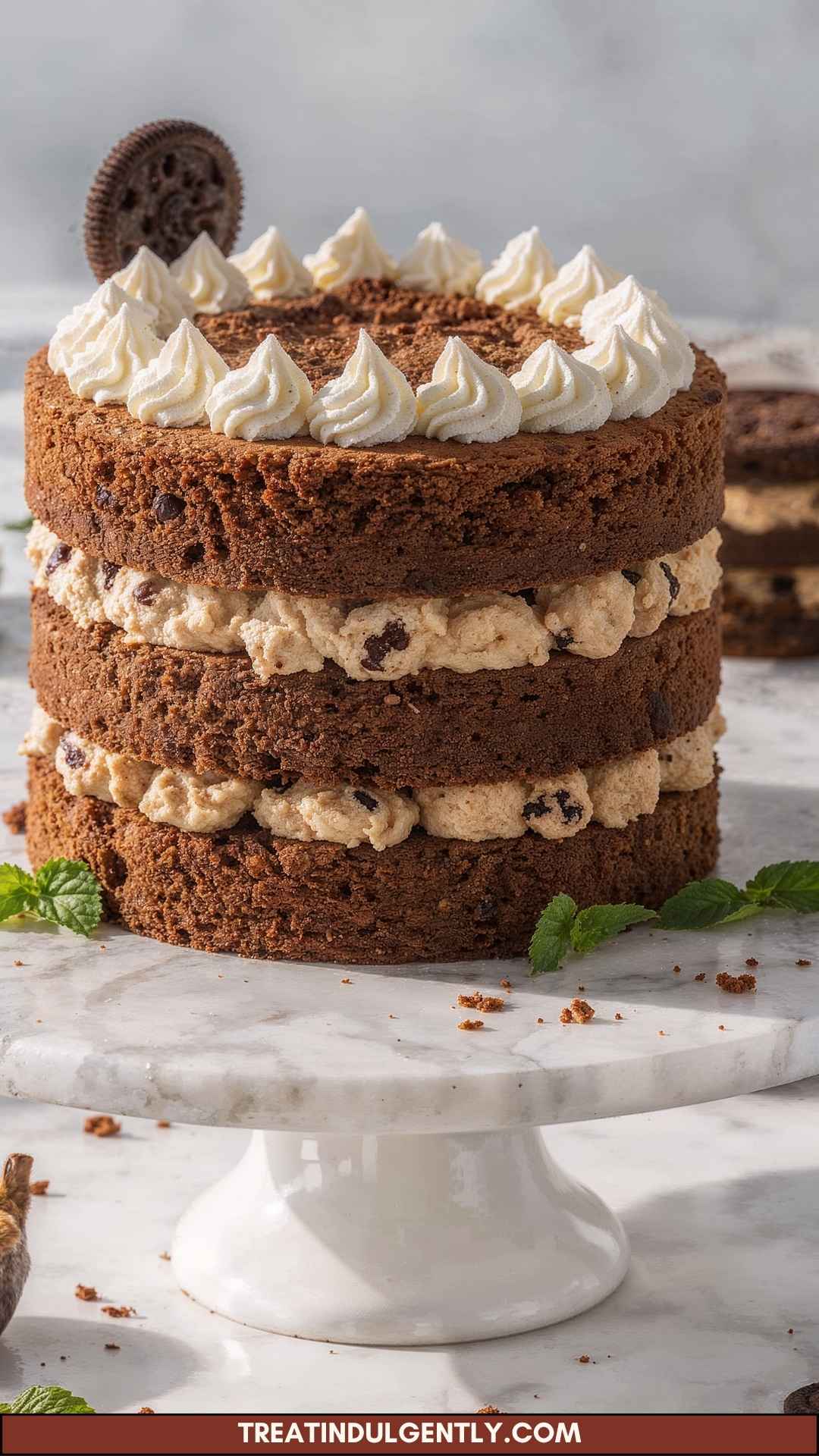 Mini Chocolate Cookie Dough Naked Layer Cakes Copycat Recipe Mini Chocolate Cookie Dough Naked Layer Cakes Copycat Recipe
