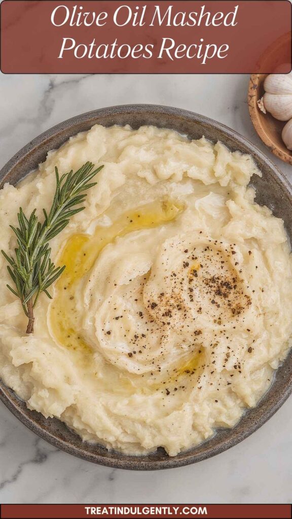 Olive Oil Mashed Potatoes Recipe