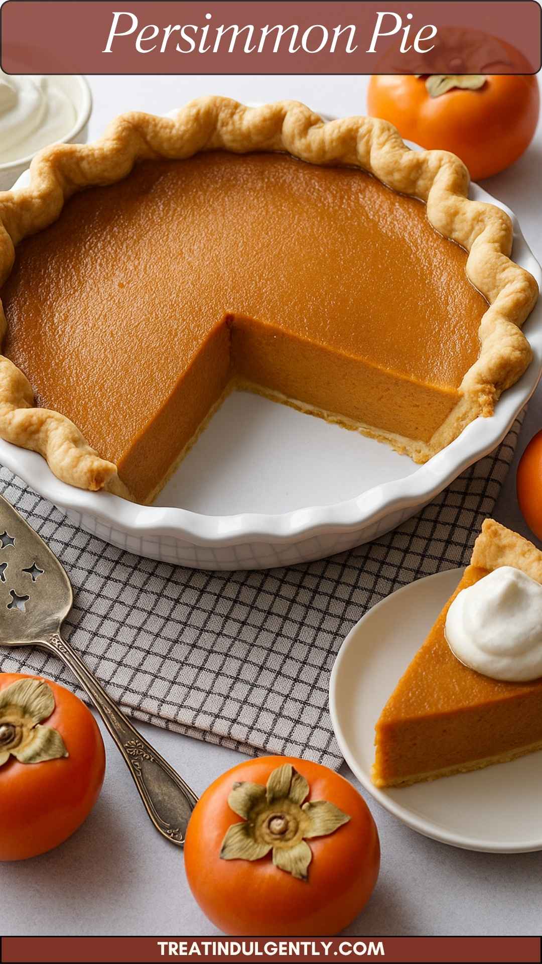 Persimmon Pie