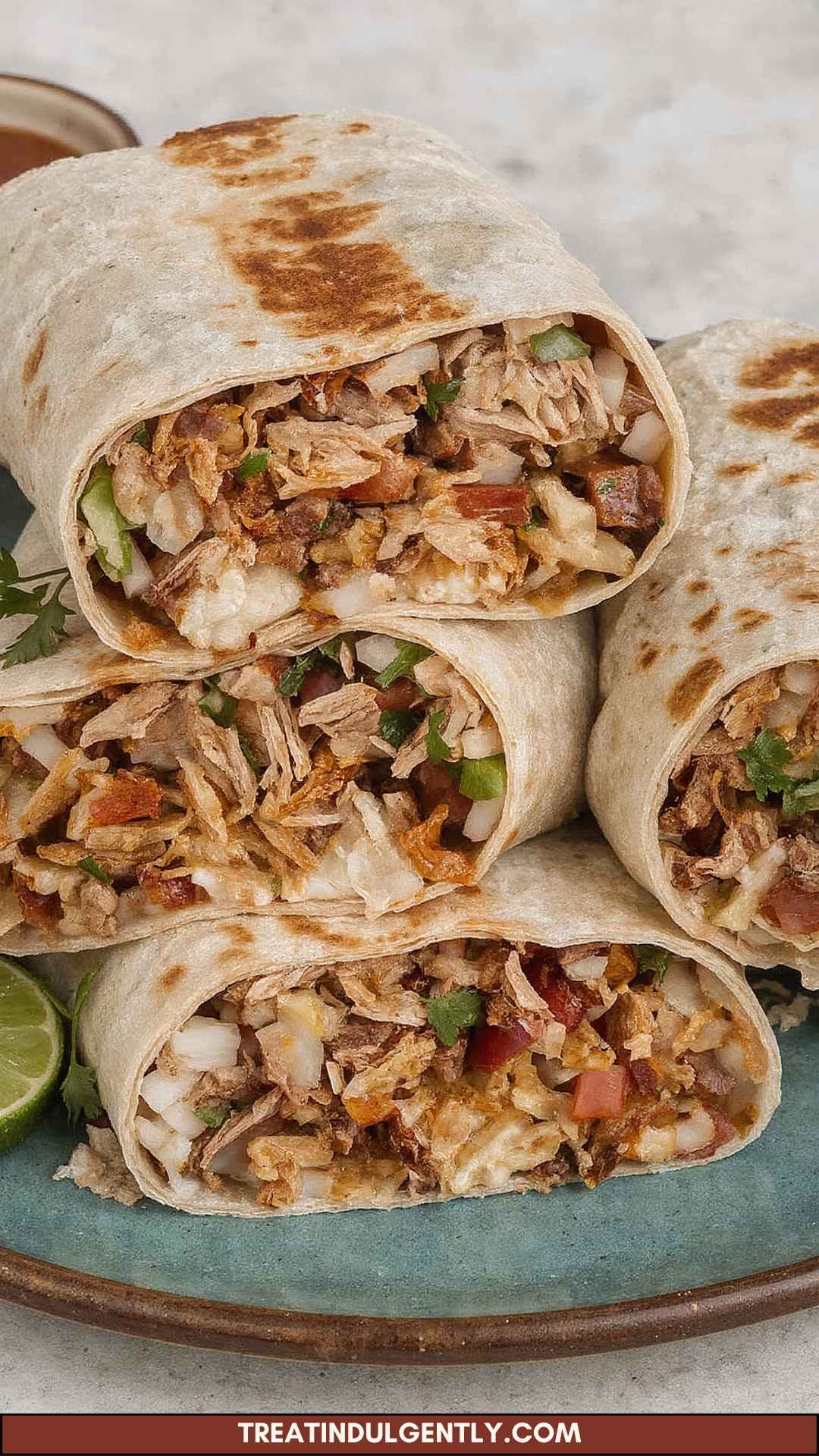 Best Crispy Chicken Rice Bean Burritos