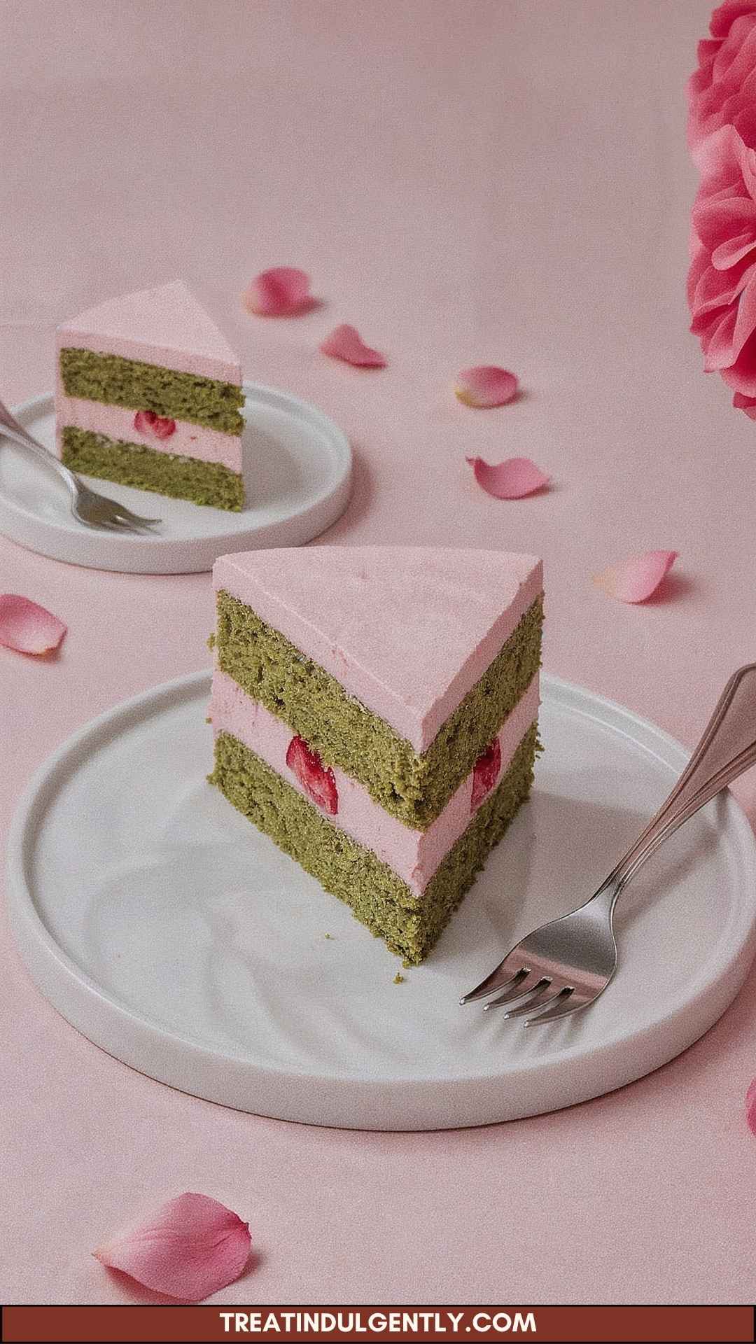 Best Sakura Matcha Mousse Cake Recipe