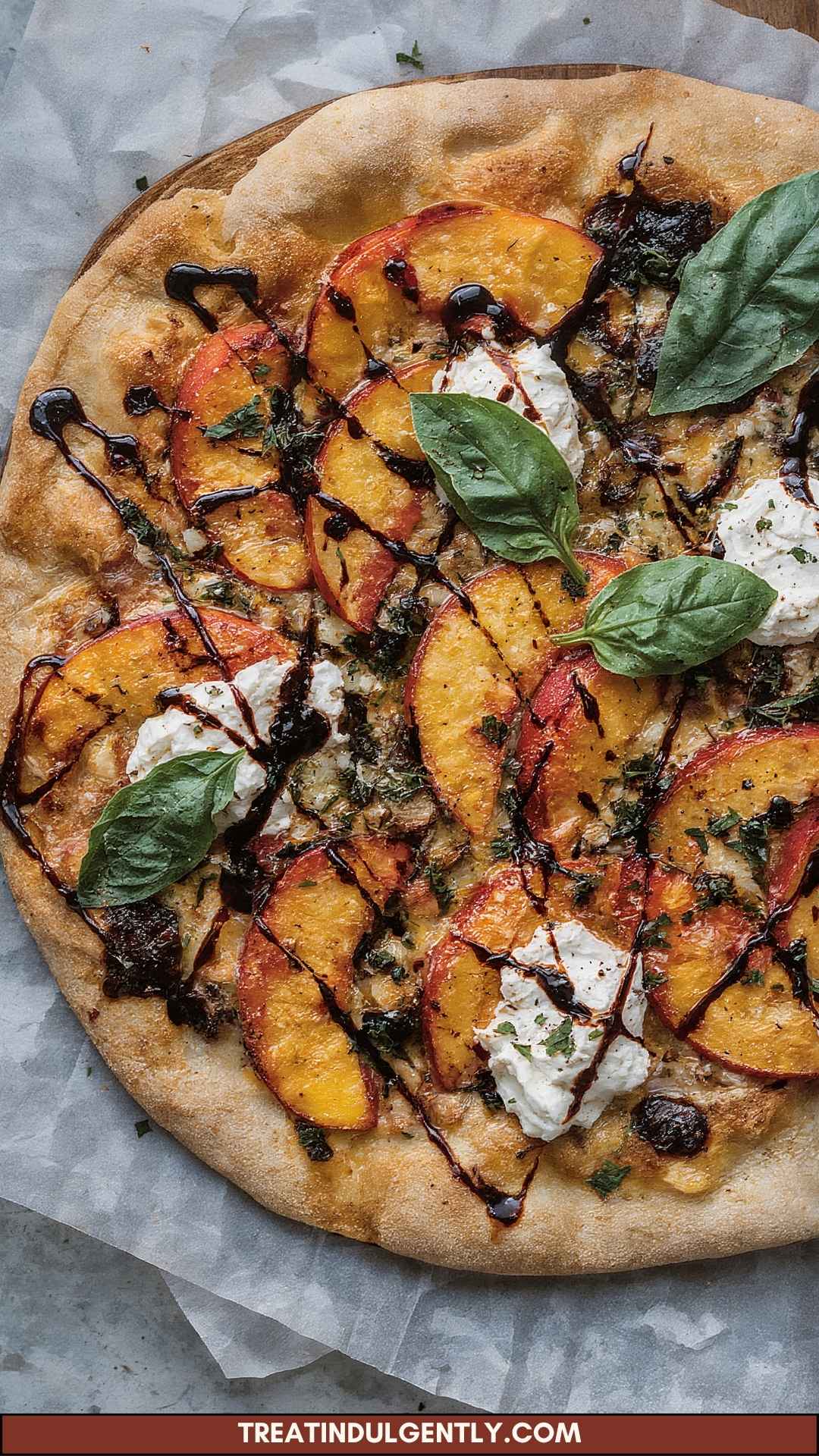 Best Summer Peach and Balsamic Pizza Recipe Best Summer Peach and Balsamic Pizza Recipe